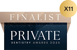 Private Dentistry Awards 2025 โ Finalist (x11)